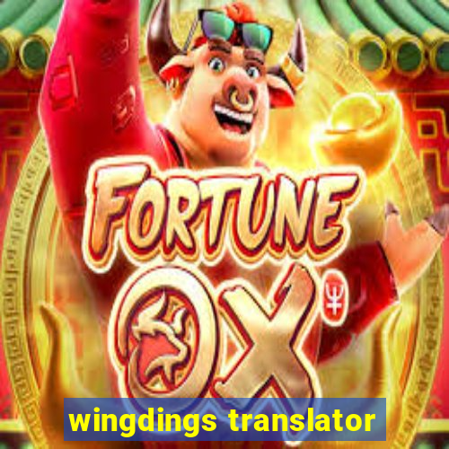 wingdings translator